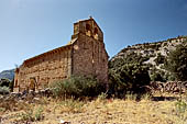 Hoces del ro Riaza, Montejo Spagna - Convento del Casuar, ruderi della cappella preromanica.